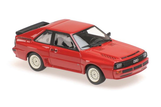 1:43 Audi Sport Quattro, 1984, rød, Minichamps 940012120