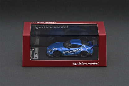 1:64 Toyota Pandem Supra A90, blåmetallic, Ignition Models
