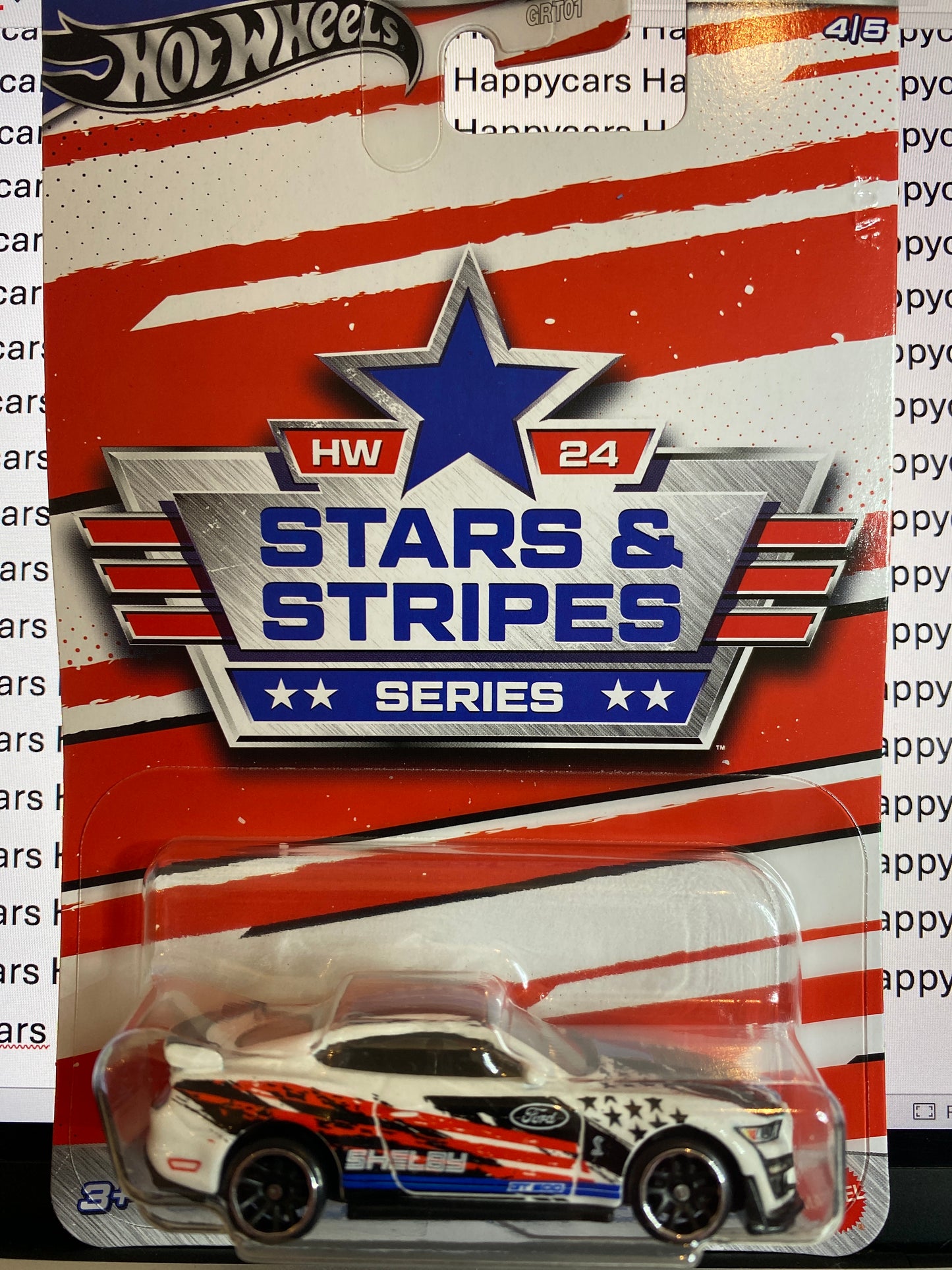 1:64 Ford Shelby GT500, 2020, Hot Wheels HRW65, Stars & Stripes