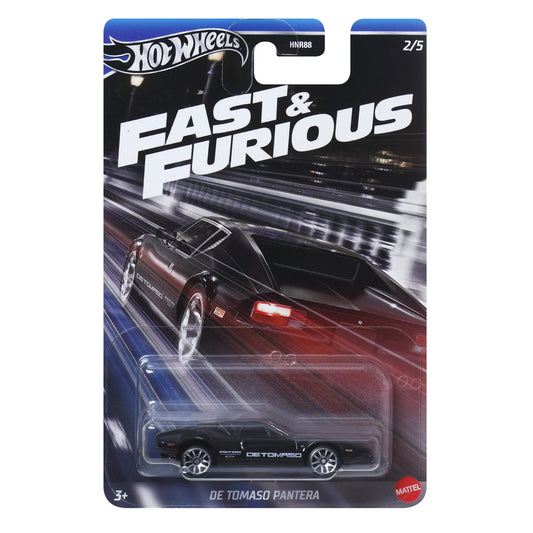 1:64 De Tomaso Pantera, HRW52 Hot Wheels Fast&Furious Street Racing