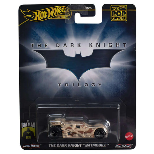 1:64 The Dark Knight *Batmobile*, beige, HXD97 Hot Wheels Pop Culture/Entertainment Series