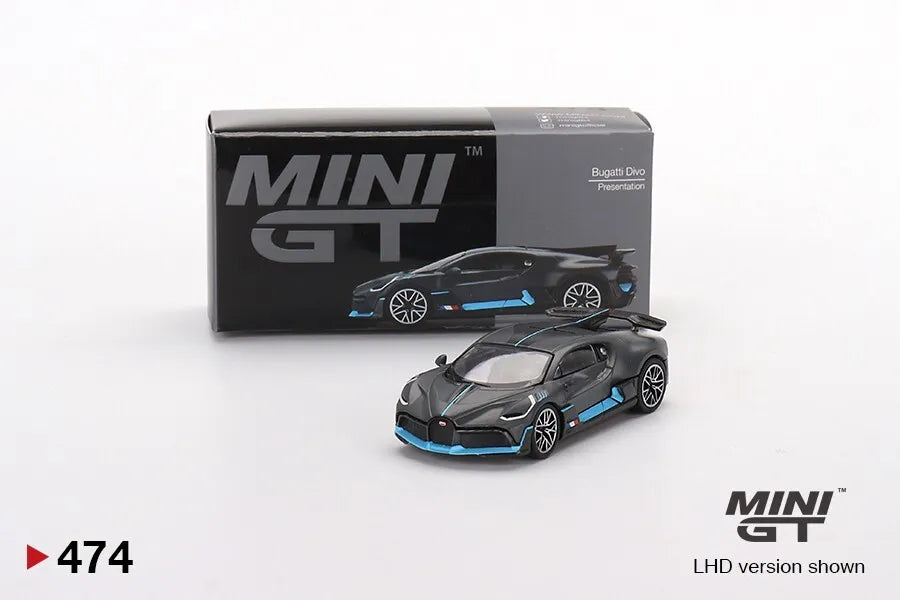 1:64 Bugatti Divo, 2018, The Quail configuration, Mini GT